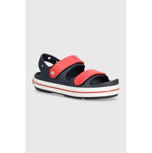 Dětské sandály Crocs Crocband Cruiser Sandal tmavomodrá barva