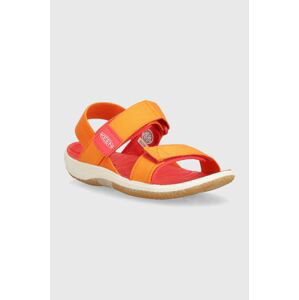 Dětské sandály Keen ELLE BACKSTRAP oranžová barva