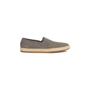 Espadrilky Geox U PANTELLERIA šedá barva, U25DWA 000NB C3016