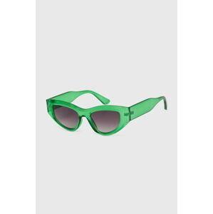 Sluneční brýle Aldo ZARON dámské, zelená barva, ZARON.320