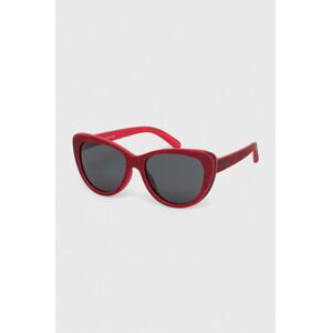 Sluneční brýle Goodr Runways Haute Day in Hell červená barva, GO-841932