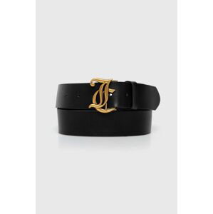 Kožený pásek Juicy Couture dámský, černá barva, WIJJ94129WL7