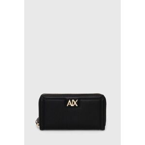 Peněženka Armani Exchange černá barva, 948451 4R731