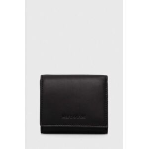 Kožená peněženka Marc O'Polo černá barva, 40319905802114