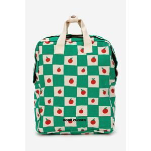 Dětský batoh Bobo Choses zelená barva, malý, vzorovaný