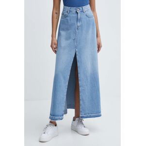 Džínová sukně Pepe Jeans MAXI SKIRT HW SKY REG maxi, áčková, PL901130R