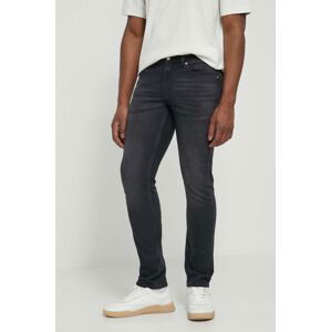 Džíny Calvin Klein Jeans pánské, černá barva, J30J324851