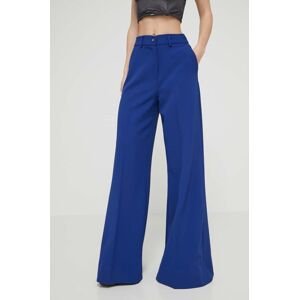 Kalhoty Blugirl Blumarine dámské, široké, high waist, RA4129.T3191