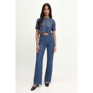 Kalhoty MAX&Co. dámské, jednoduché, high waist, 2416781023200