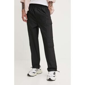 Kalhoty HUGO pánské, černá barva, jednoduché, 50511164