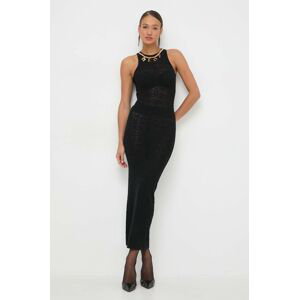 Šaty Elisabetta Franchi černá barva, maxi, AM65B41E2