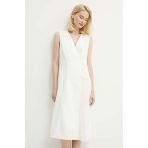 Šaty Dkny bílá barva, mini, DD4A1519