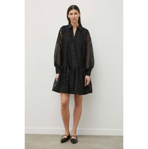 Šaty Bruuns Bazaar AmbrosiaBBAvril dress černá barva, mini, BBW3835