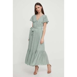 Šaty Lauren Ralph Lauren zelená barva, maxi, 250932820