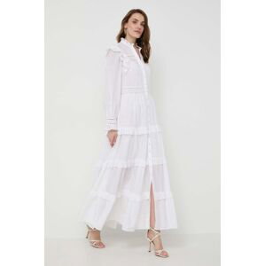 Šaty Ivy Oak bílá barva, maxi, IO117619