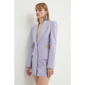 Šaty Aniye By fialová barva, mini, 185042