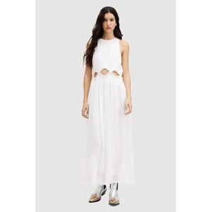 Šaty AllSaints MABEL DRESS bílá barva, maxi, WD585Z