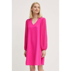 Šaty Joseph Ribkoff růžová barva, mini, 242022