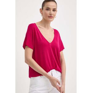 Tričko Morgan MCOACH dámské, růžová barva