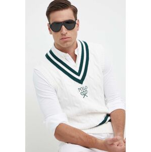 Bavlněná vesta Polo Ralph Lauren The Championships Wimbledon 710939623