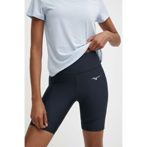 Běžecké šortky Mizuno Impulse Core černá barva, high waist, J2GBB206