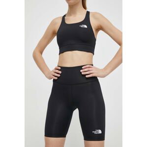 Sportovní šortky The North Face Flex dámské, černá barva, hladké, high waist, NF0A87JUJK31