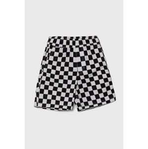 Dětské kraťasy Vans BY RANGE ELASTIC WAIST SHORT KIDS bílá barva, vzorované