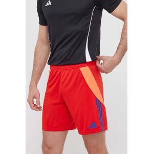 Tréninkové šortky adidas Performance Tiro 24 červená barva, IT2416