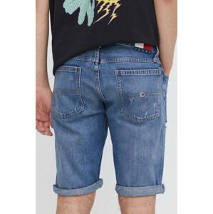 Džínové šortky Tommy Jeans pánské, DM0DM18794