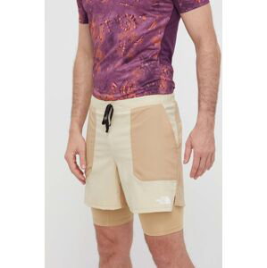 Sportovní šortky The North Face Sunriser pánské, béžová barva, NF0A88SGPV61