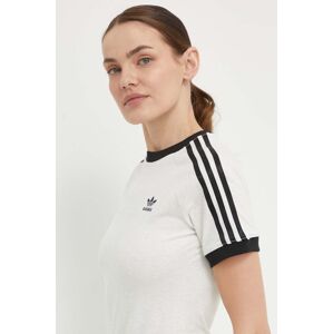 Tričko adidas Originals šedá barva, IR8104