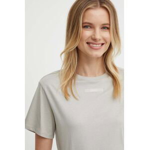 Bavlněné tričko Calvin Klein béžová barva, K20K206629