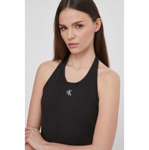 Top Calvin Klein Jeans dámský, černá barva, J20J223101