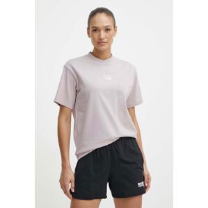 Bavlněné tričko Reebok Classic Archive Essentials růžová barva, 100076223