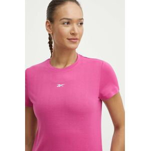 Tréninkové tričko Reebok ID TRAIN růžová barva, 100076264