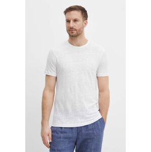 Plátěné tričko BOSS bílá barva, 50511612