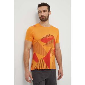 Sportovní tričko LA Sportiva Comp oranžová barva, s potiskem, F38102322