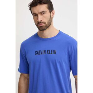 Bavlněné společenské tričko Calvin Klein Underwear s potiskem, 000NM2567E