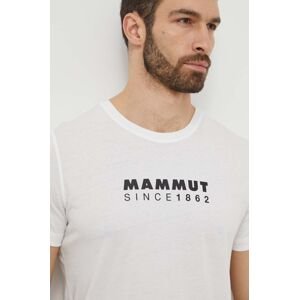 Sportovní tričko Mammut Mammut Core bílá barva, s potiskem