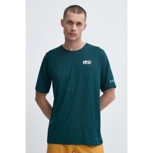 Sportovní tričko Picture Osborn zelená barva, vzorované, MTS1077