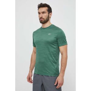 Tréninkové tričko Reebok Athlete zelená barva, 100075604