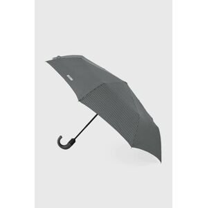 Deštník Moschino šedá barva