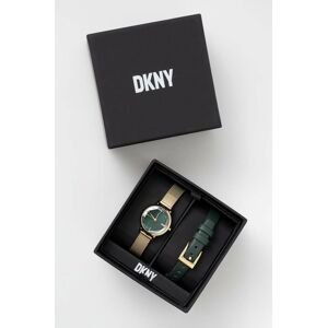 Hodinky Dkny zelená barva