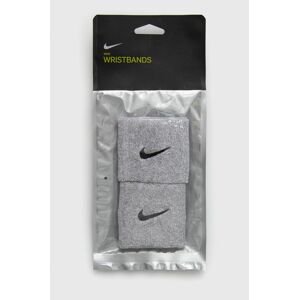 Pásek na zápěstí Nike šedá barva
