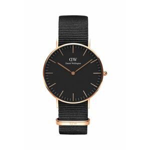 Hodinky Daniel Wellington Classic 36 Cornwall růžová barva