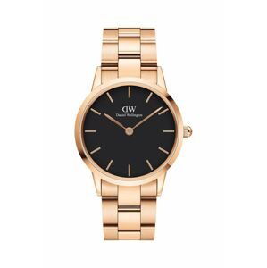 Hodinky Daniel Wellington Iconic Link 36 růžová barva