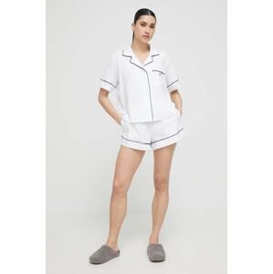 Pyžamo Polo Ralph Lauren bílá barva, 4P8001