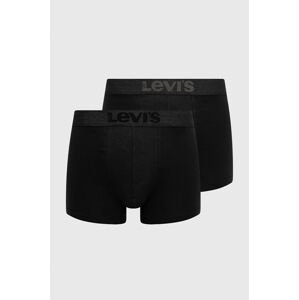Boxerky Levi's pánské, černá barva, 37149.0629-black