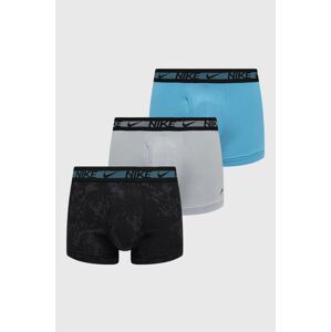 Boxerky Nike 3-pack pánské, růžová barva