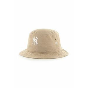 Klobouk 47brand MLB New York Yankees žlutá barva, bavlněný